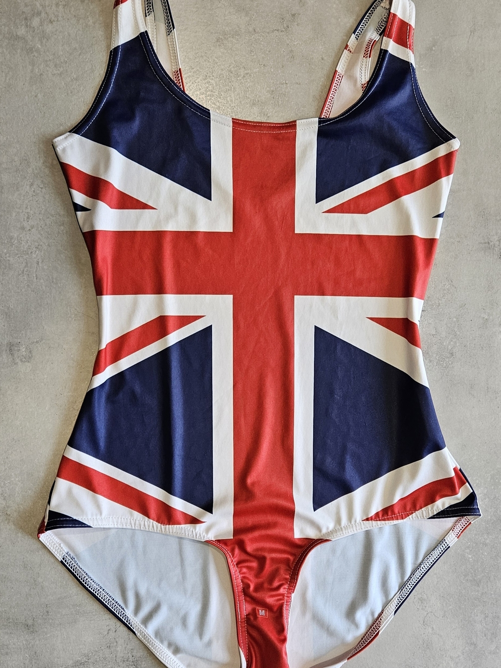 Blackmilk Union Jack Swimsuit/Bodysuit (Museum Piece)